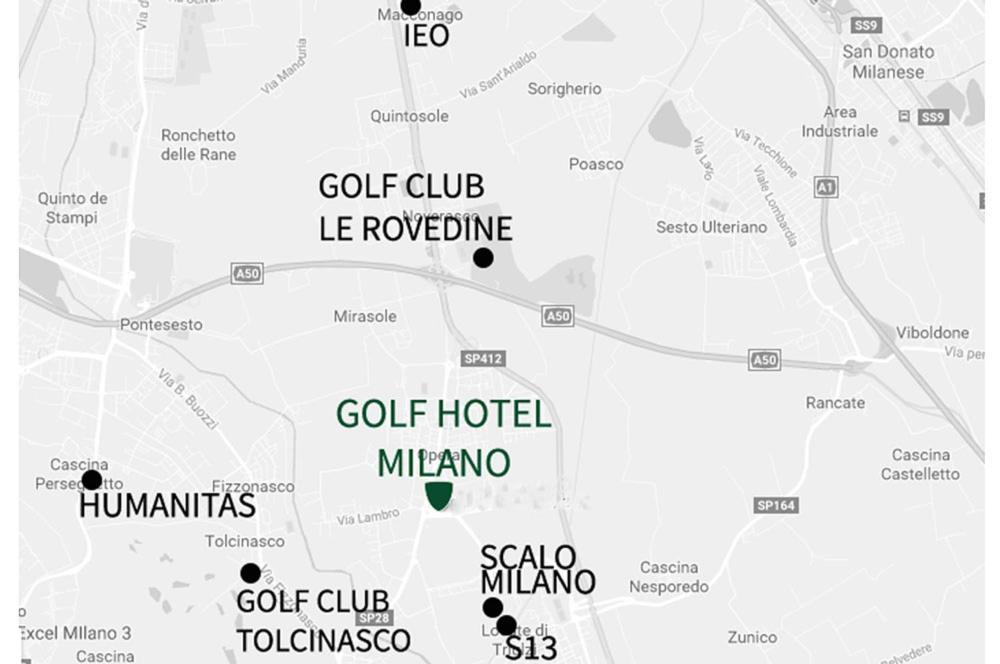 Golf Hotel Milano Opera Exterior foto